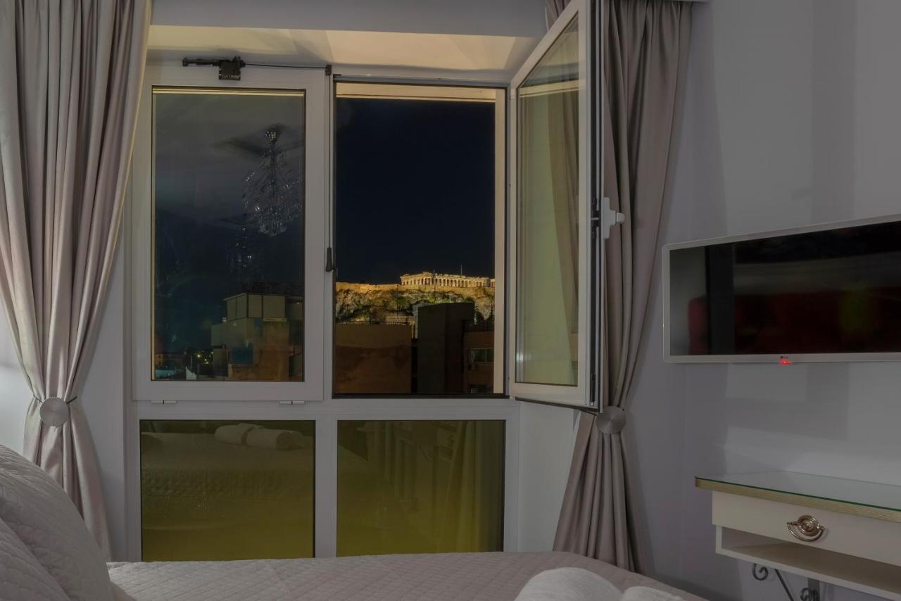 Diana'S Suite Viewing The Acropolis Athen Eksteriør billede
